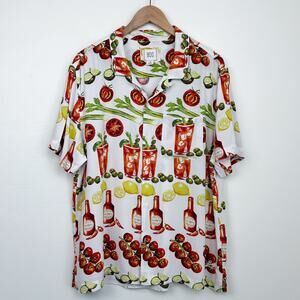 BDG Urban Outfitters Men's Bloody Mary Summer Casual Shirt